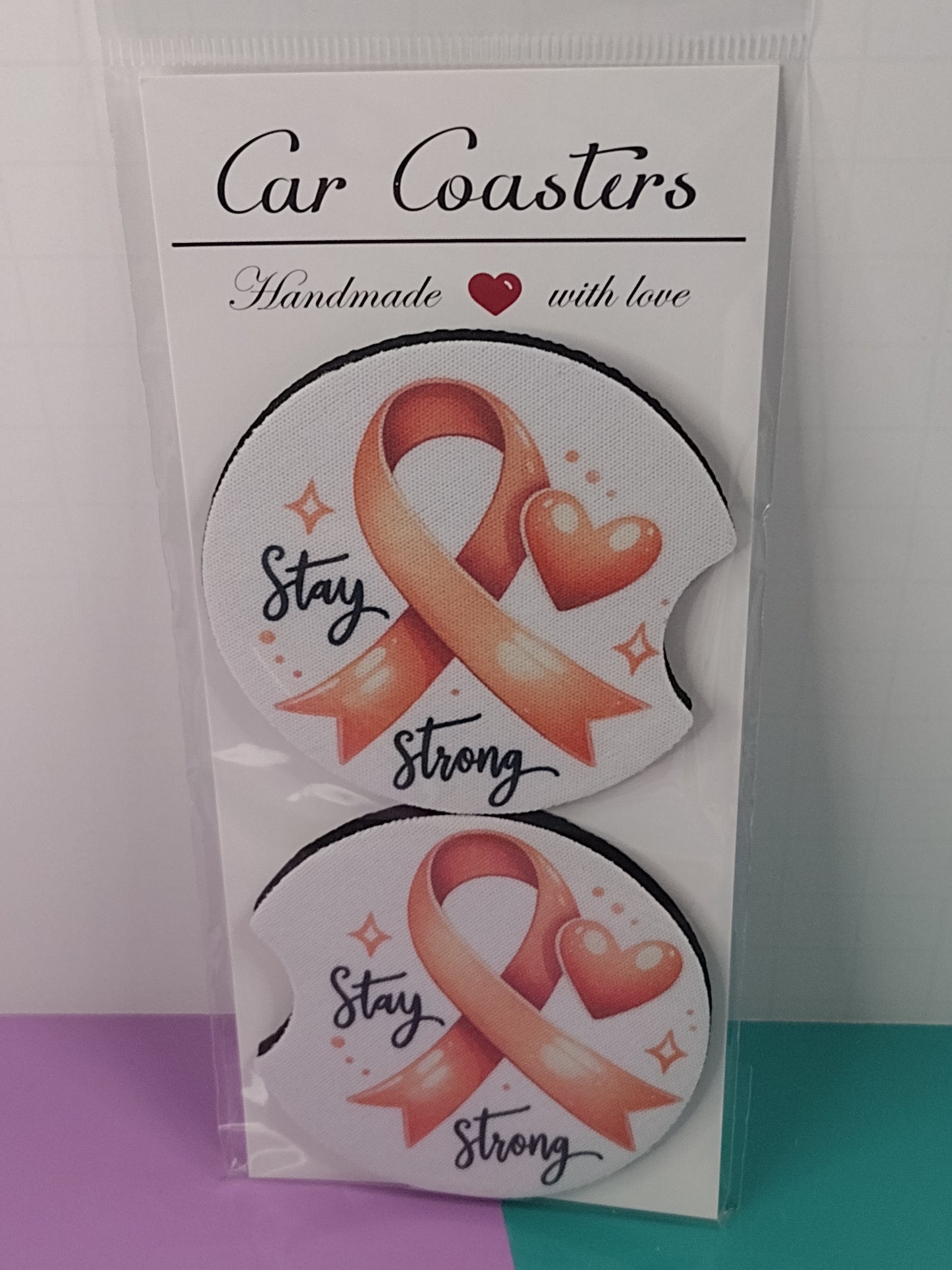 Car Coasters, 2 pack,