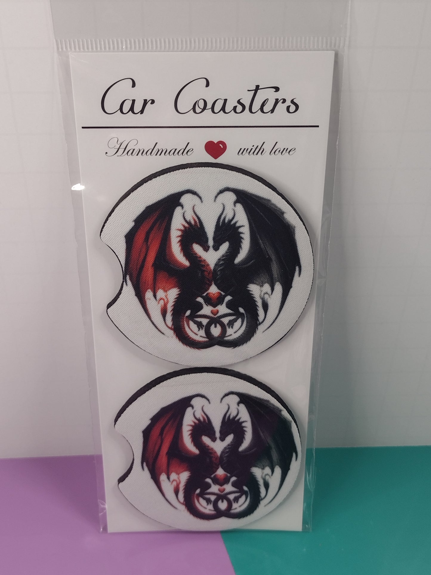 Car Coasters, 2 pack,