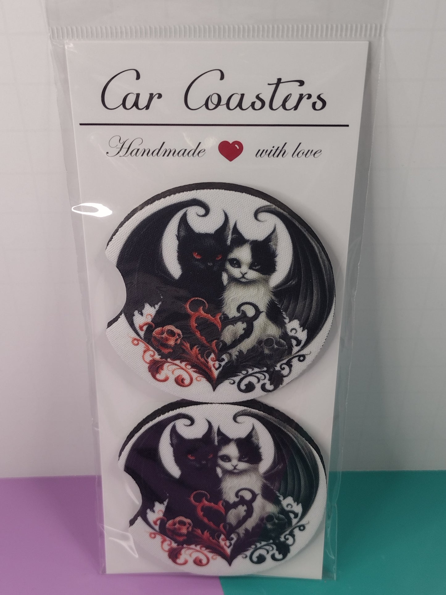 Car Coasters, 2 pack,