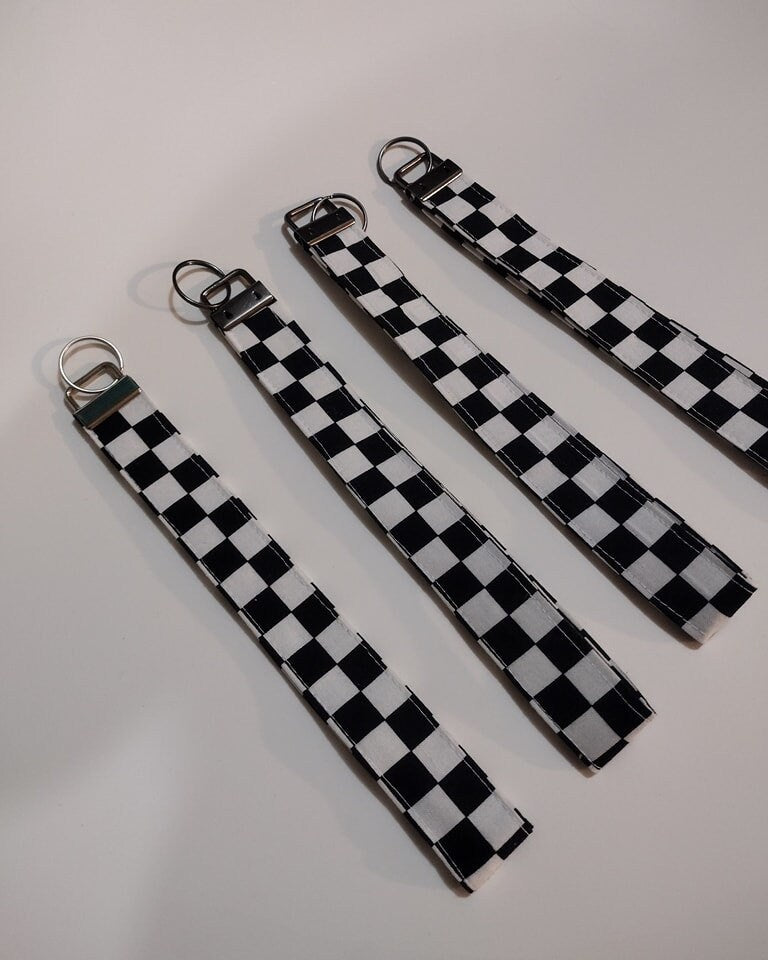 Fabric Wristlet keychains