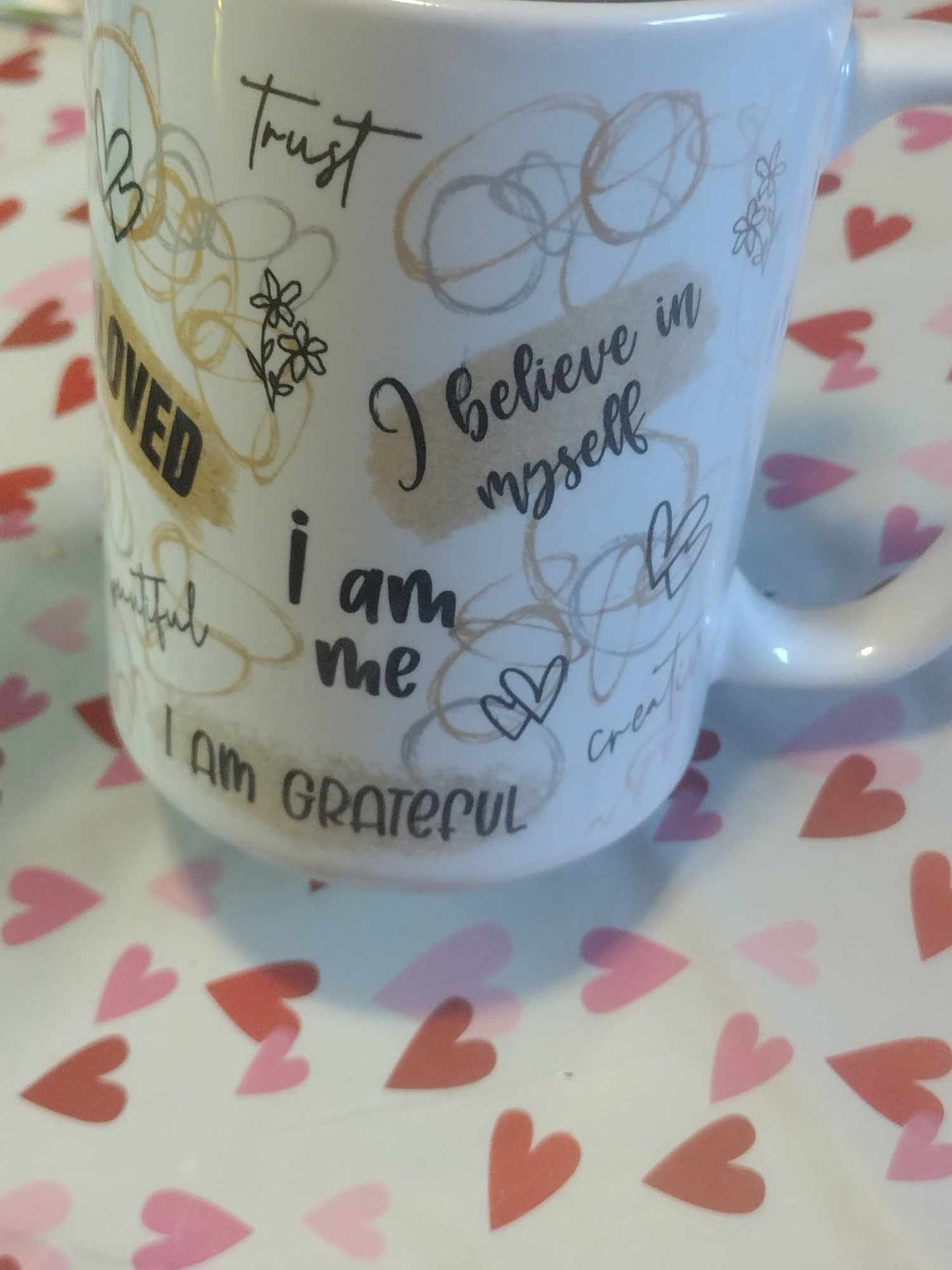 15oz. coffee mug, Self-Love mug, Inspirational Mug